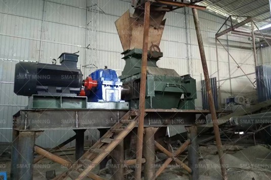 Roller crushers are Used for Sand Making in Vietnam (2)