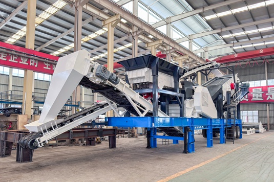 Three in One Mobile Crushing Plant