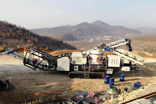 Three in One Mobile Crushing Plant