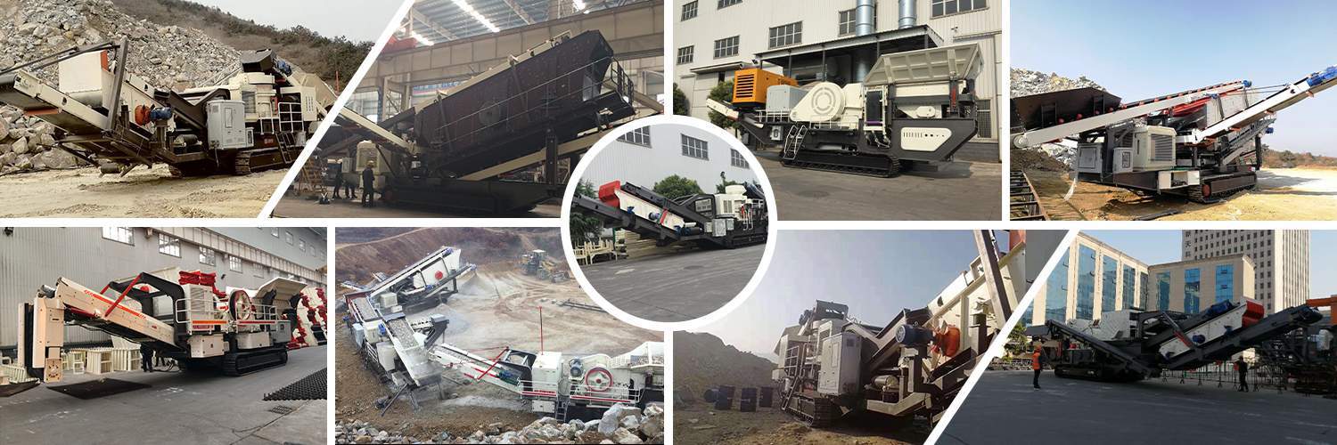 crawler crushing plant