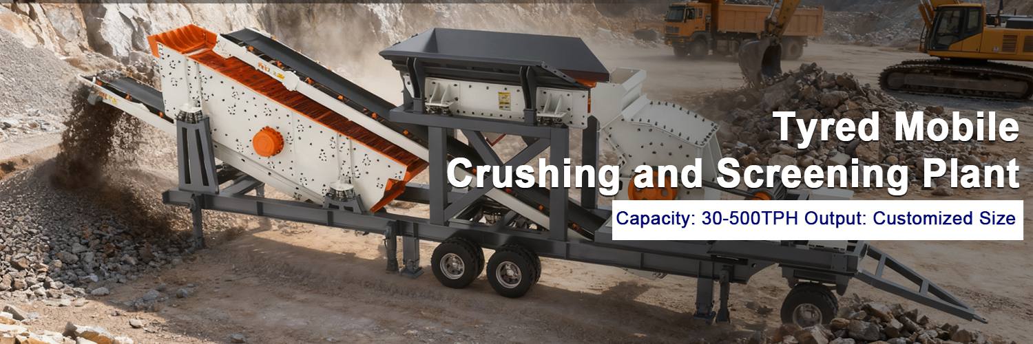 mobile crusher and screen