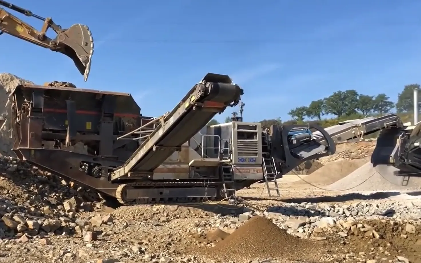 Crawler Crusher Plant